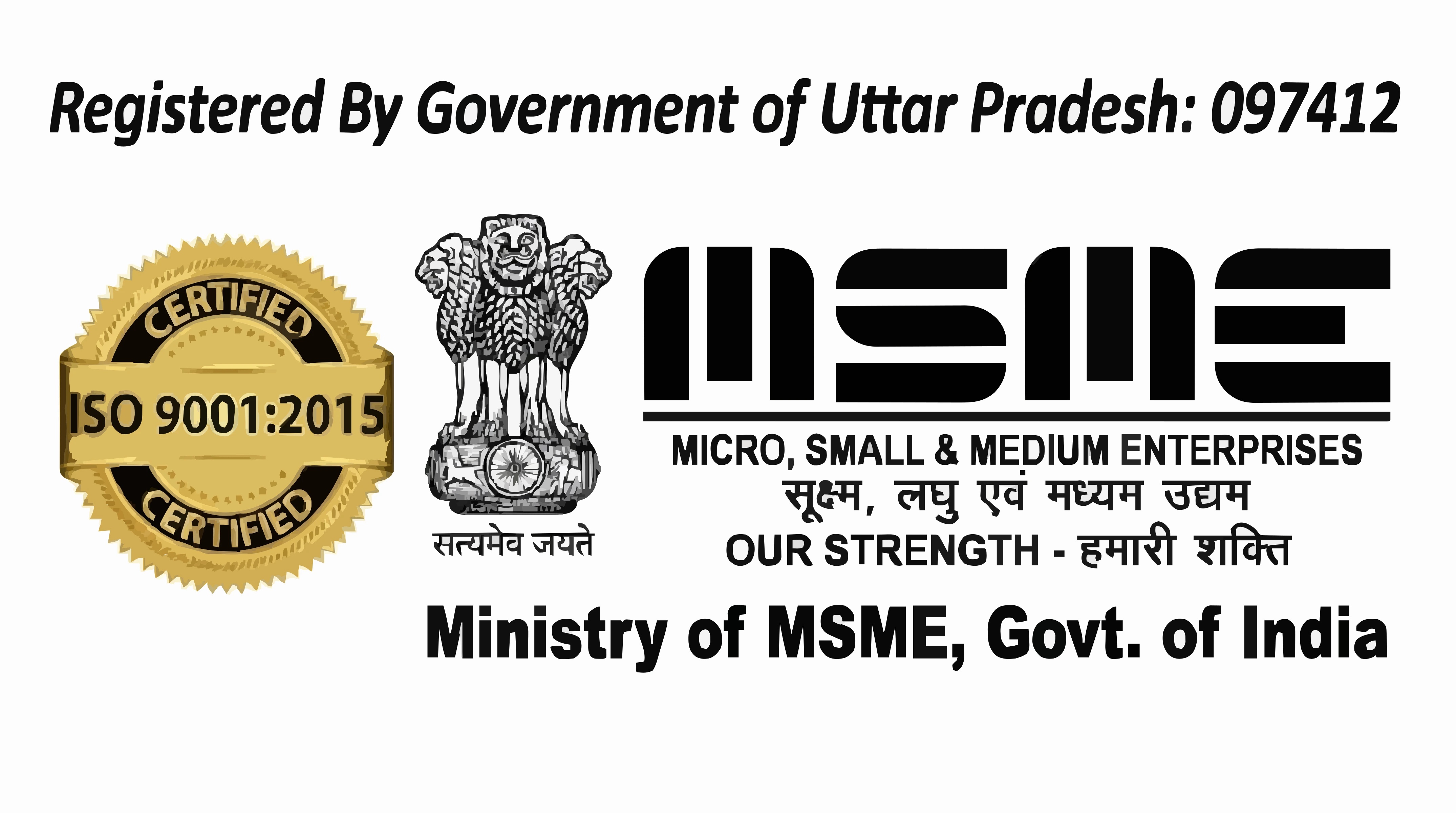 Government Recognition Certificate